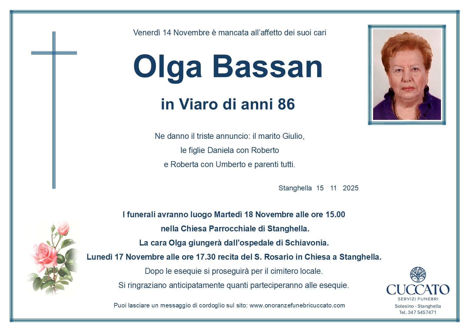 Bassan olga epigrafe
