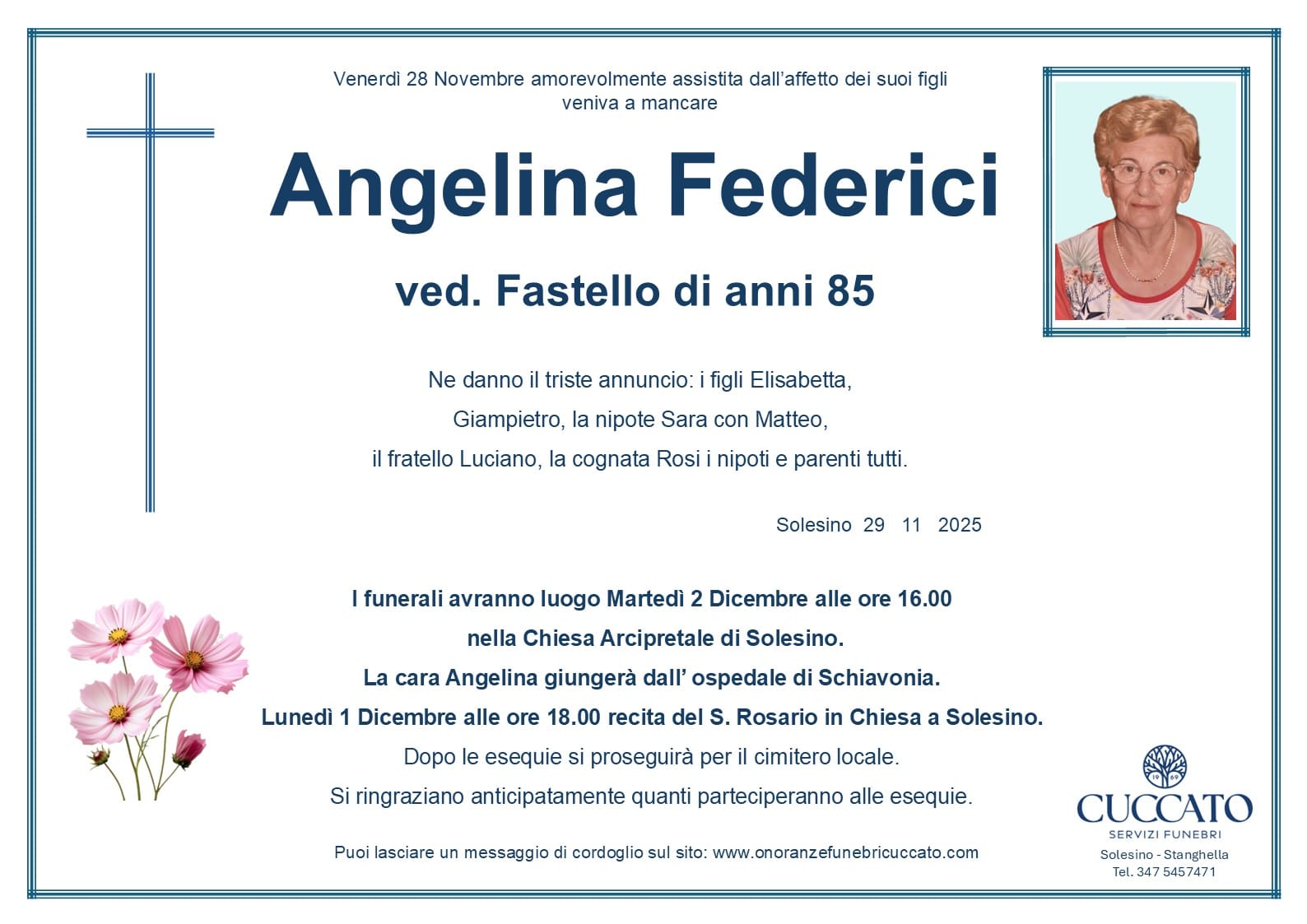 Federici angelina epigrafe 1