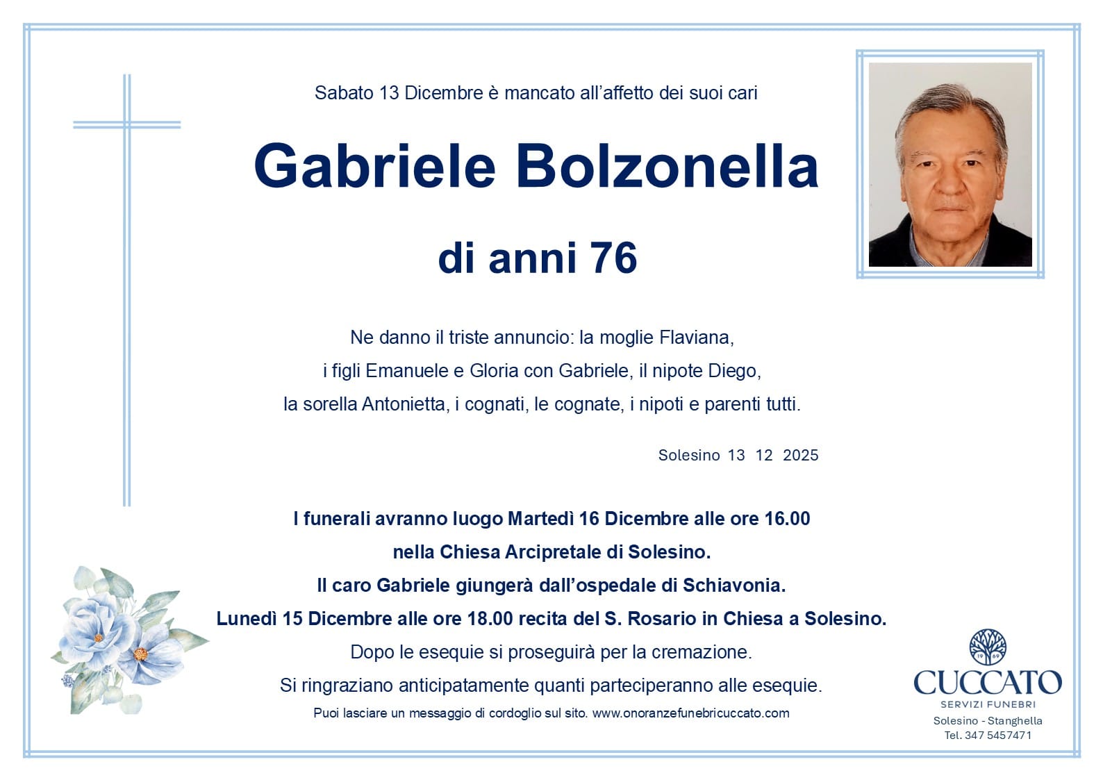 Gabriele Bolzonella 1 Bolzonella Gabriele epigrafe