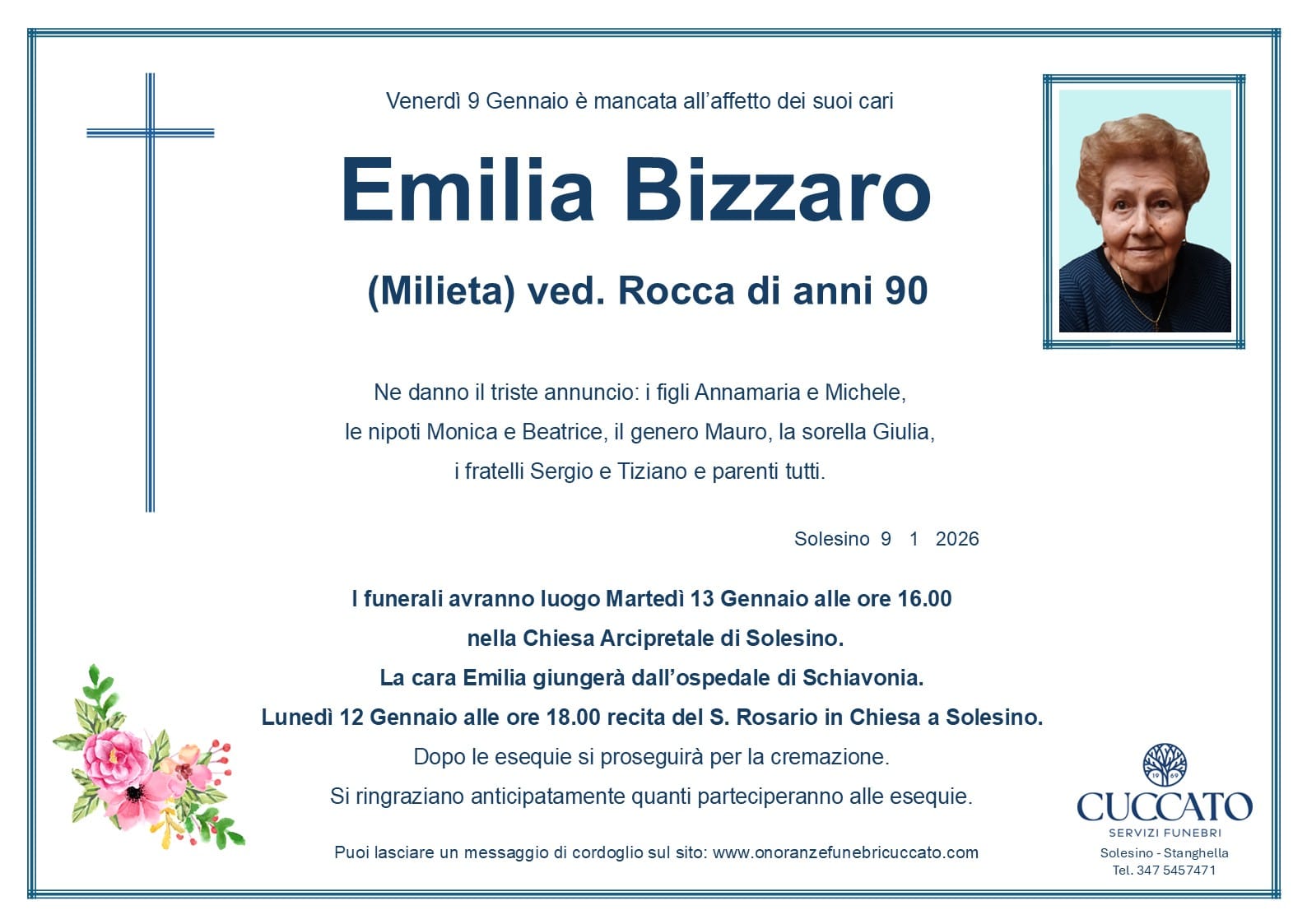 Bizzaro Emilia epigrafe