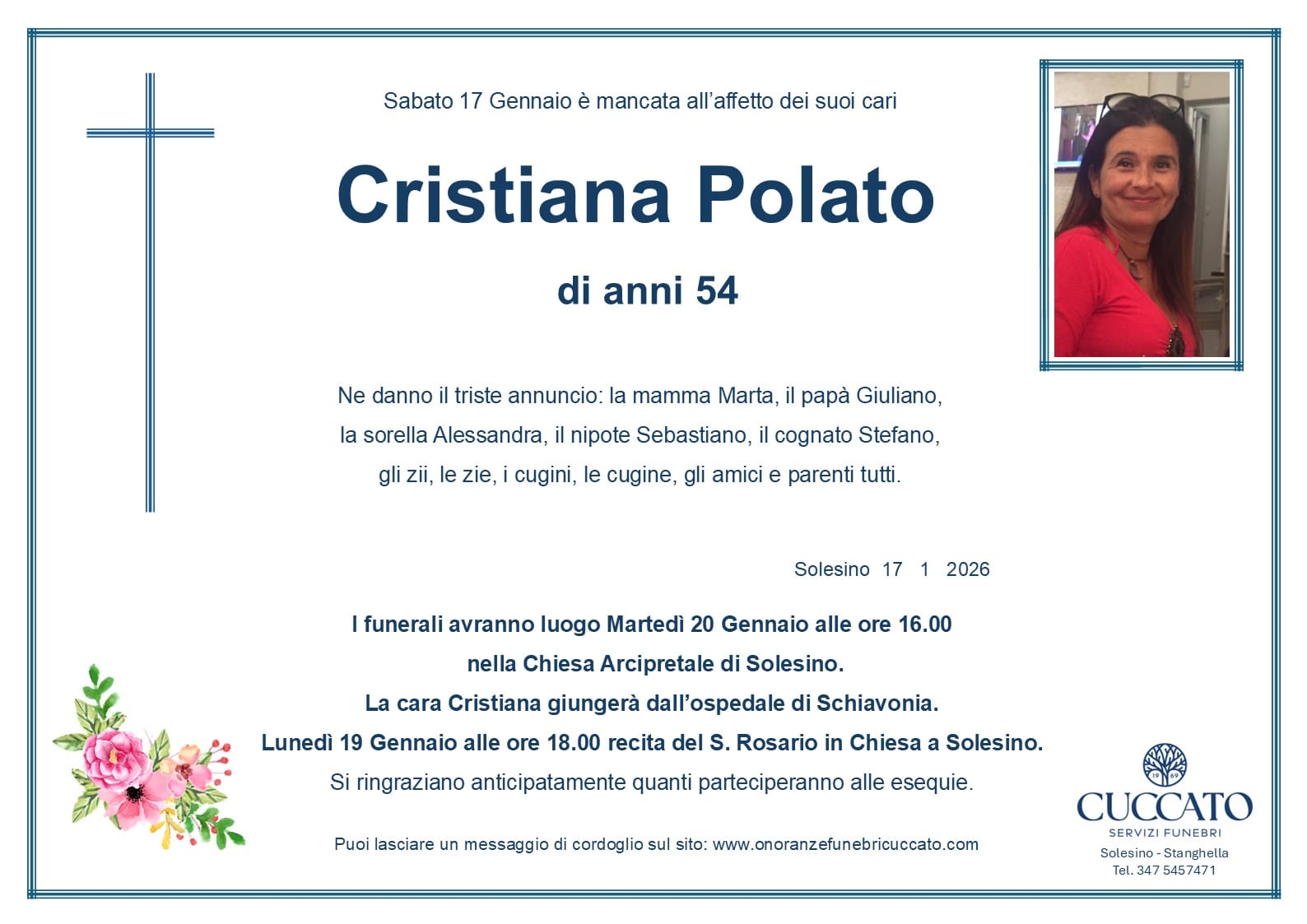 Cristiana Polato 1 Polato Cristiana epigrafe