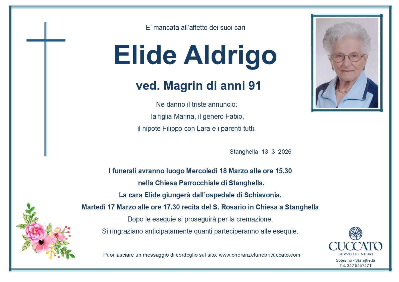 Aldrigo Elide epigrafe