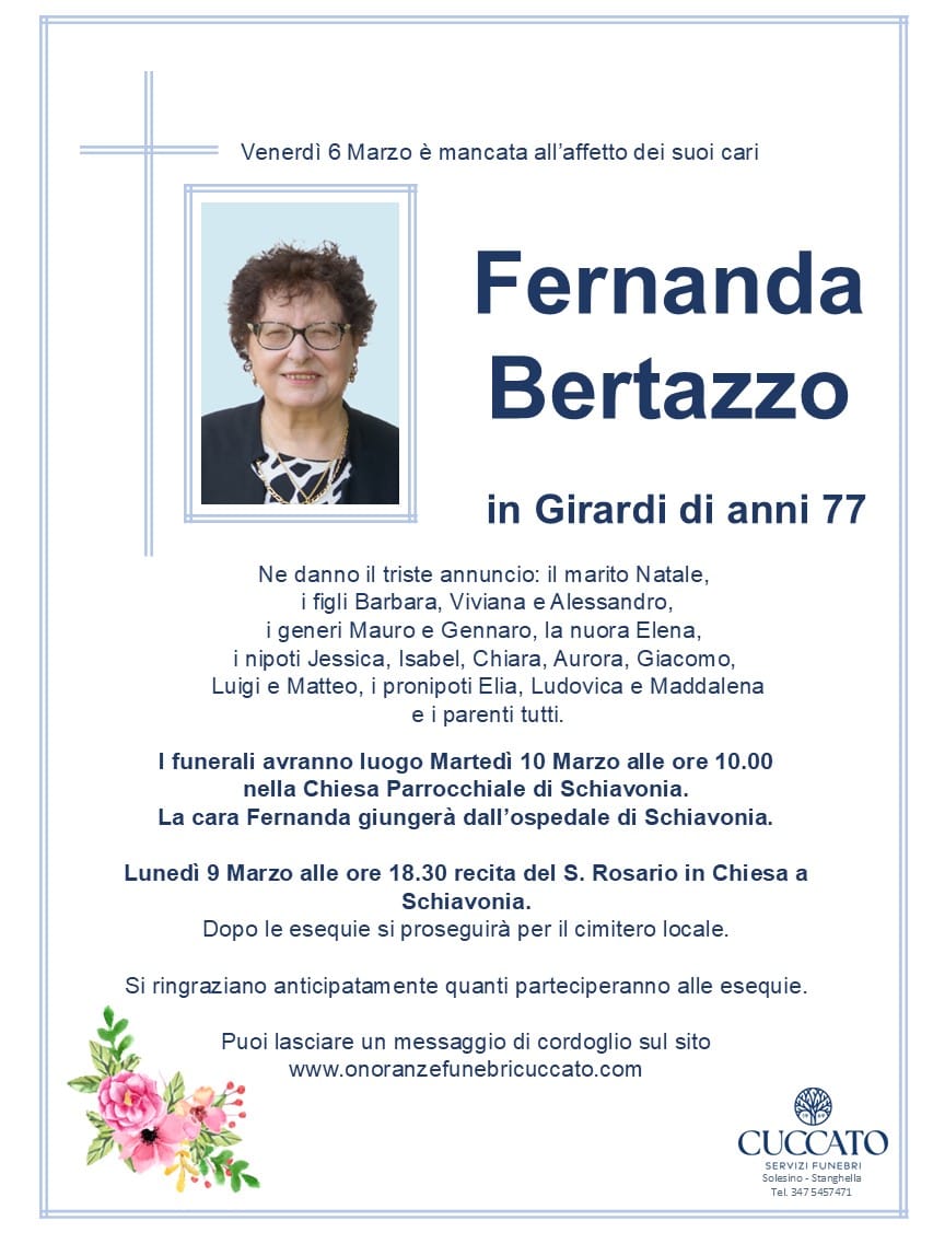 Bertazzo Fernanda epigrafe