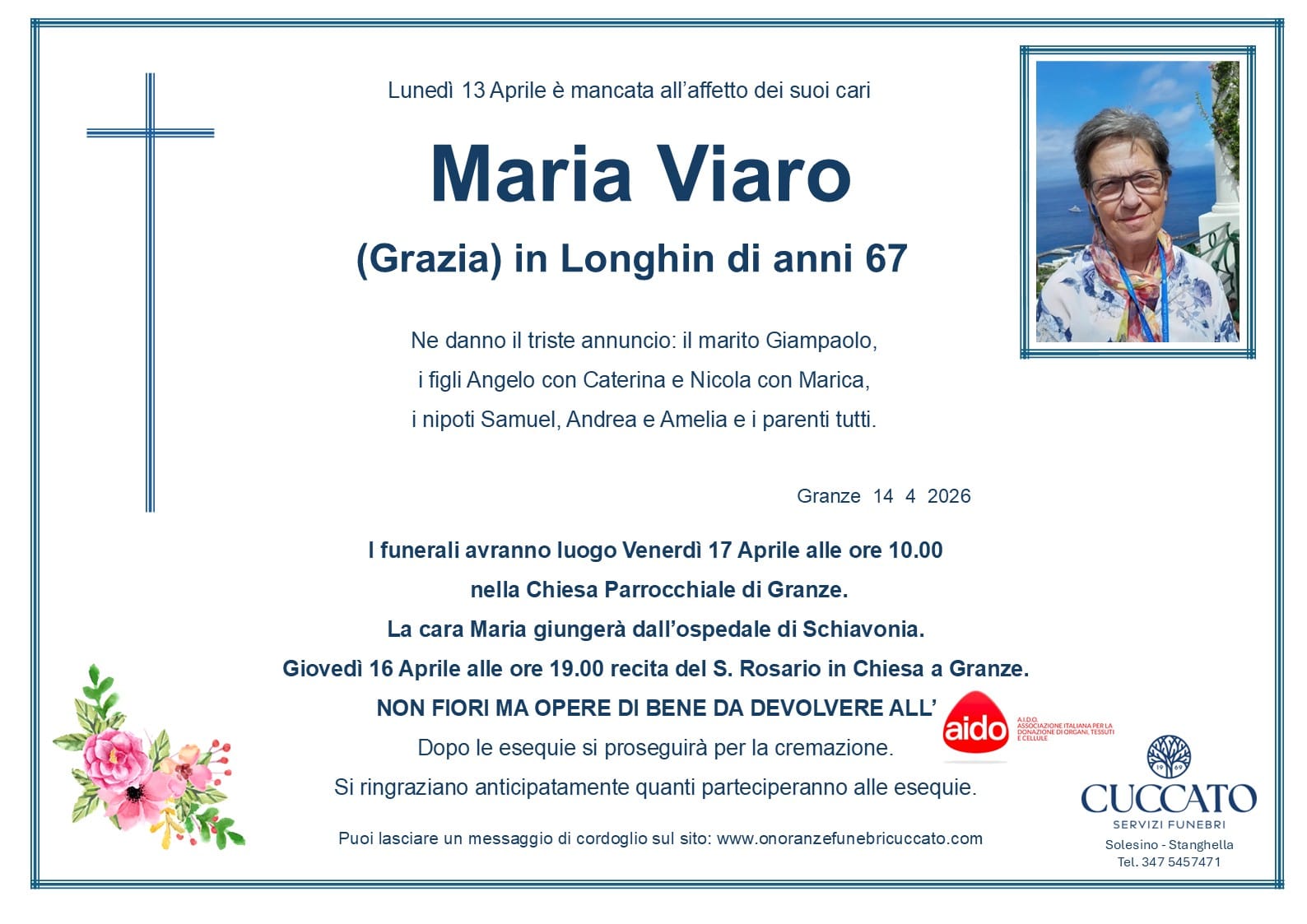 Viaro maria epigrafe