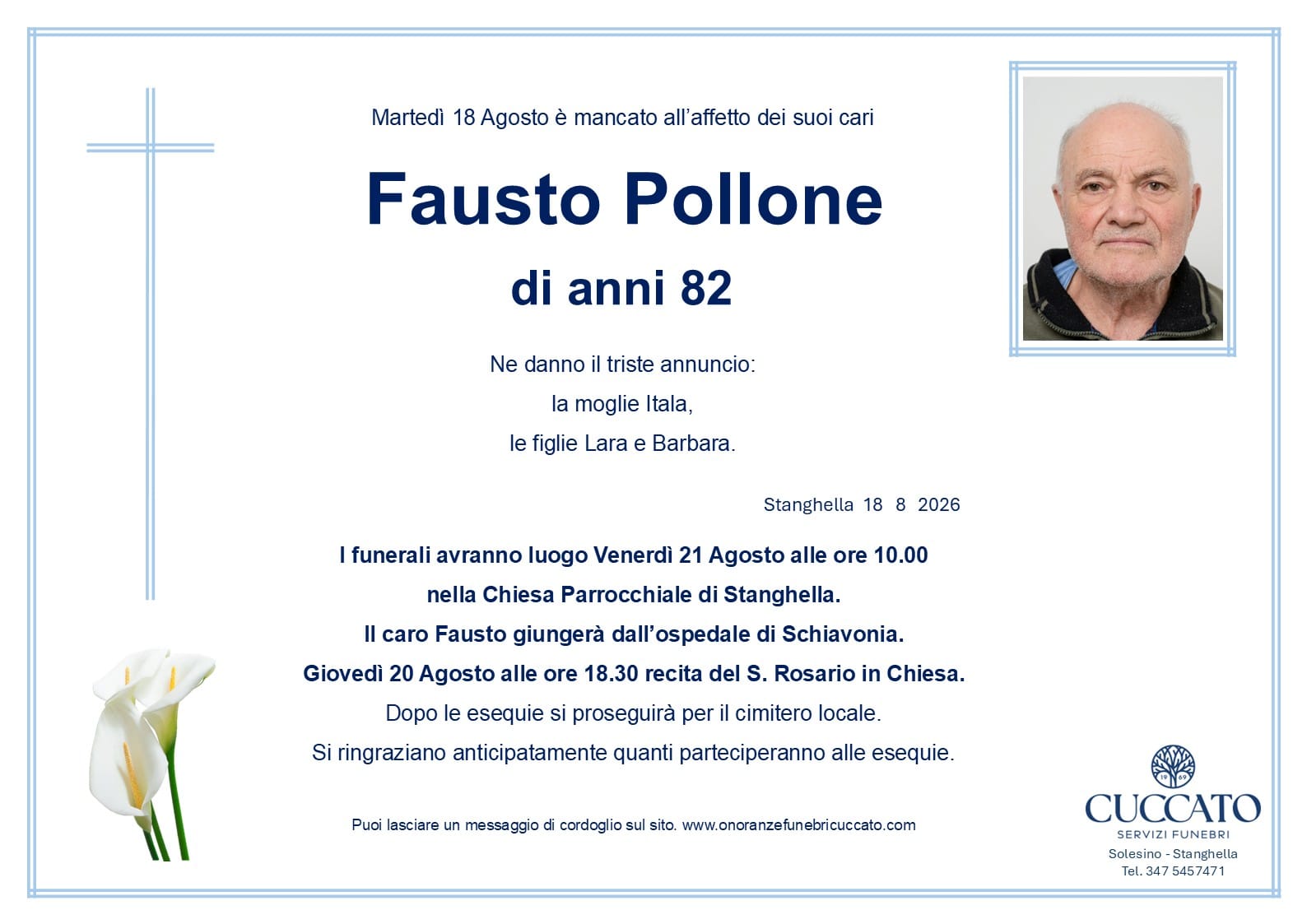 Fausto Pollone 1 Pollone Fausto epigrafe