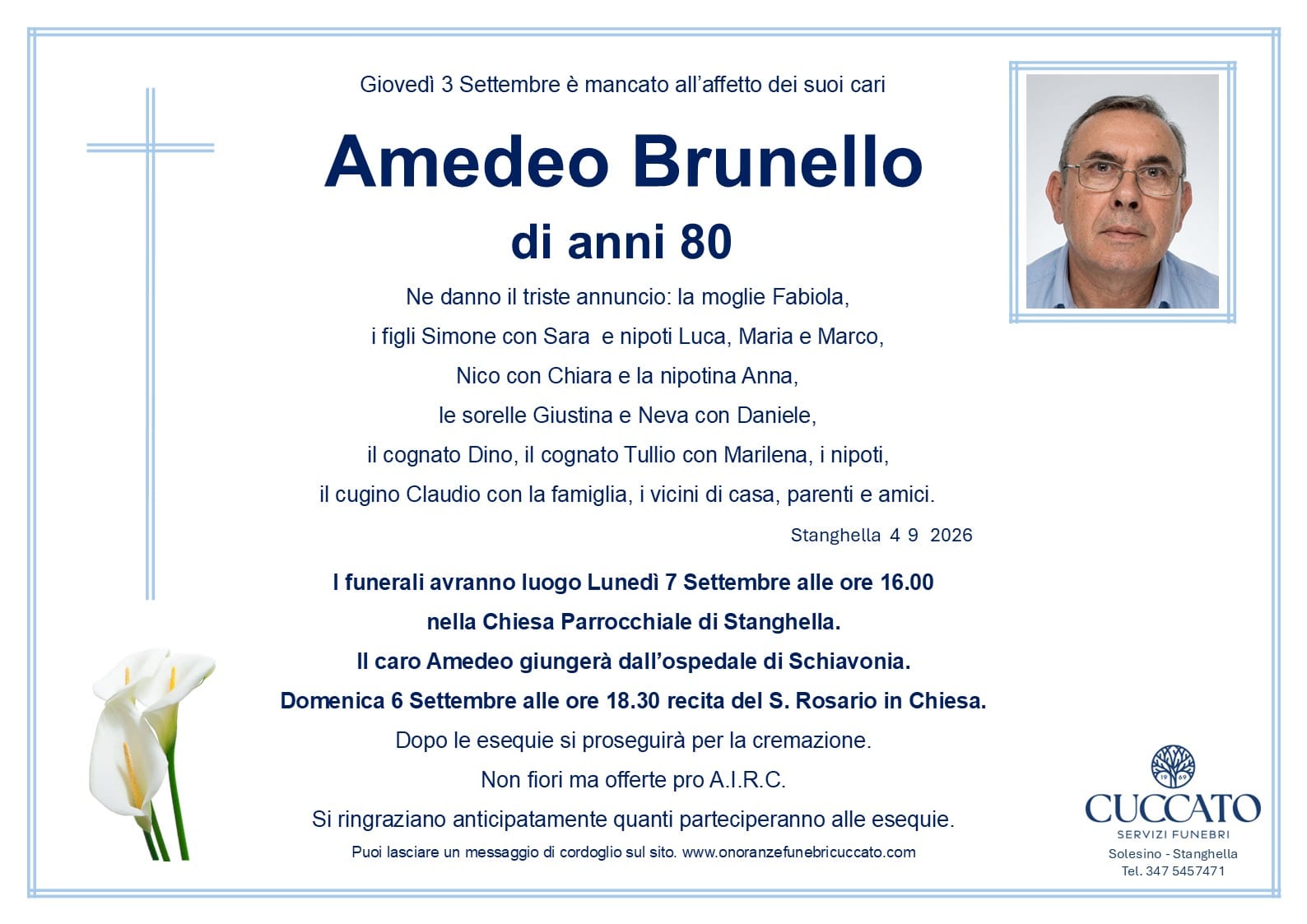 Amedeo Brunello 1 Brunello Amedeo epigrafe
